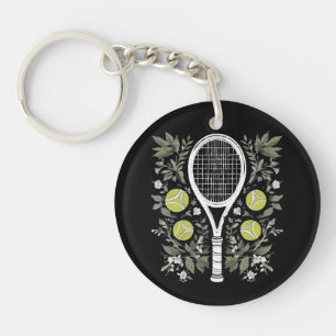 Porte-clefs Joueuse de tennis