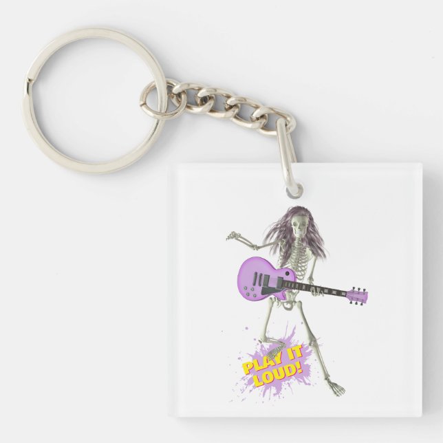Porte-clefs Jouez fort !  (Devant)
