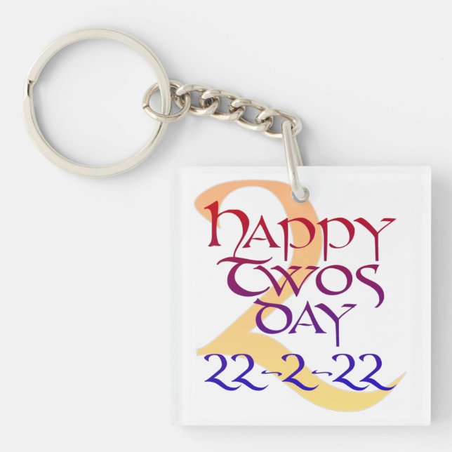 Porte-clefs Jour 22-2-22 (Devant)