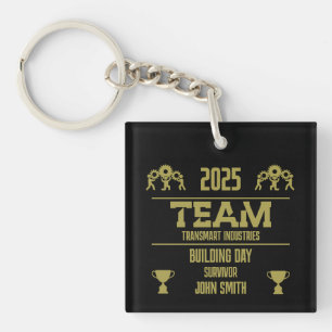 Porte-clefs Journée de création d'équipe d'entreprise