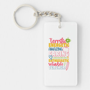 Porte-clefs Journée de l'enseignant Enseignant de l'entretien