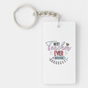 Porte-clefs Journée de l'enseignant Meilleur enseignant jamais