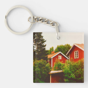Porte-clefs Journée d'été en Dalécarlie