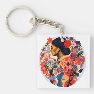 Porte-clefs Journée internationale de la femme