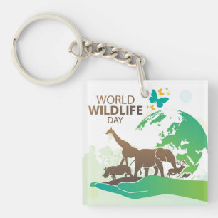 Porte-clefs Journée mondiale de la faune