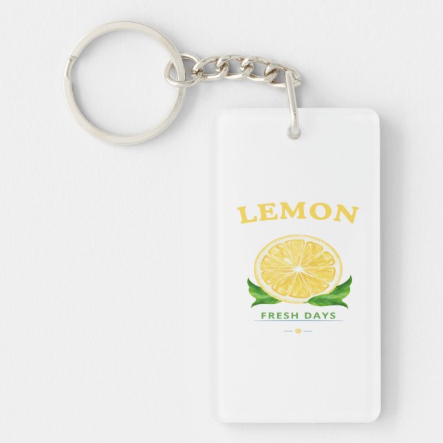 Porte-clefs Jours Citron Frais (Devant)