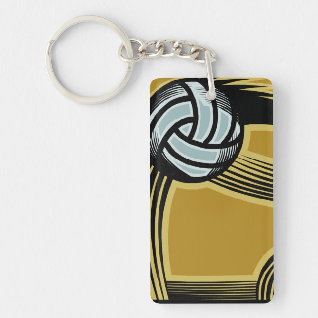 Porte-clefs Jours dorés - (Devant)