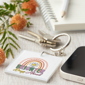 Porte-clefs Jours plus lumineux Inspiration Porte - clé Wordar