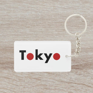 Porte-clefs Joyau japonais de Tokyo moderne - couleurs claires