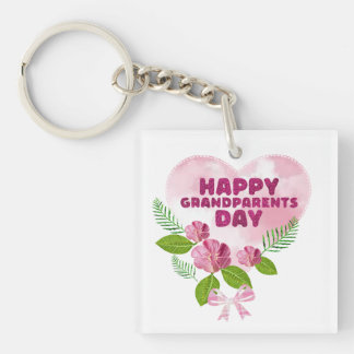 Porte-clefs Joyeuse fête des grands-parents
