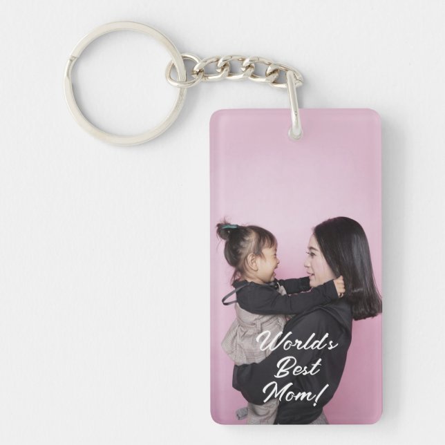 Porte-clefs Joyeuse fête des Mères Meilleure Maman Moderne Pho (Devant)