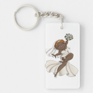 Porte-clefs Joyeuse mariée 03