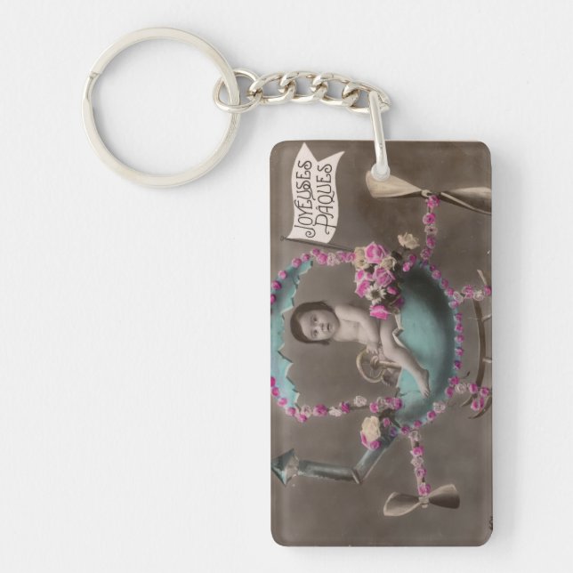 Porte-clefs Joyeuse Paques (Devant)