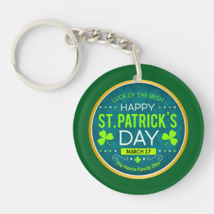 PORTE-CLEFS JOYEUSE SAINT-PATRICK, "LA CHANCE DES IRLANDAIS"