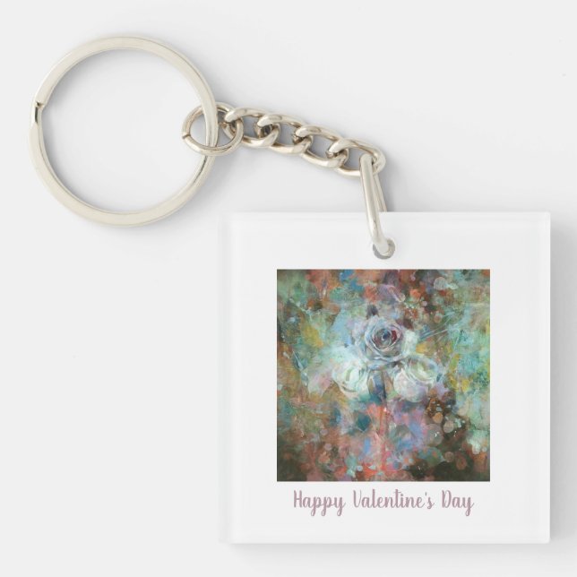 Porte-clefs Joyeuse Saint-Valentin.  (Devant)