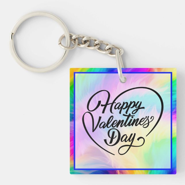 Porte-clefs Joyeuse Saint-Valentin-23823 (Devant)
