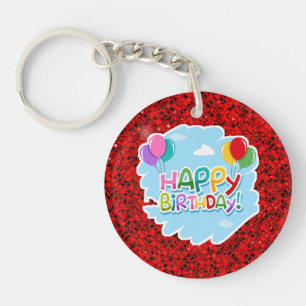 Porte-clefs Joyeux Anniversaire!-23769