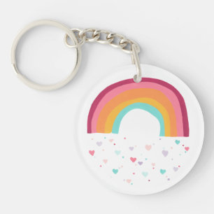Porte-clefs Joyeux arc-en-ciel