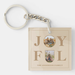 Porte-clefs Joyeux Arche minimaliste moderne Beige Arc Deux