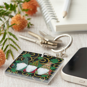 Porte-clefs Joyeux GNOMES du jour de St. Patty