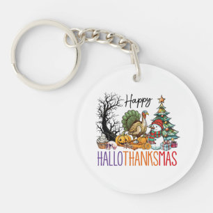 Porte-clefs Joyeux Hallothanksmas Clipart