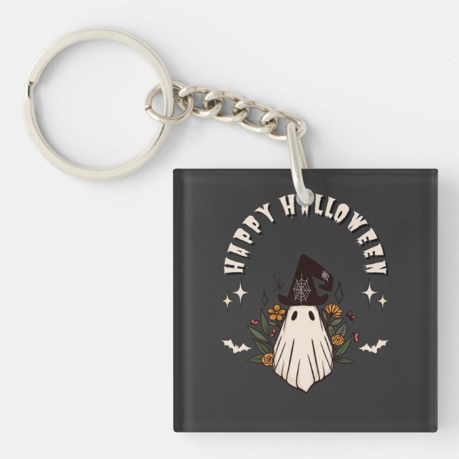 Porte-clefs Joyeux Halloween (Devant)