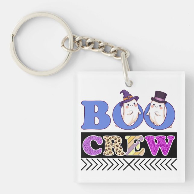 Porte-clefs Joyeux Halloween (Devant)