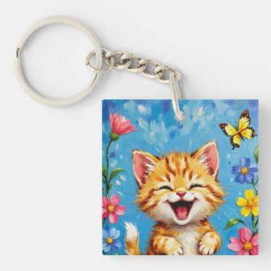 Porte-clefs Joyeux jardin Kitty