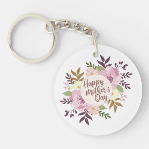 Porte-clefs Joyeux Joyeux Porte - clé de la Fête des Mères Flo