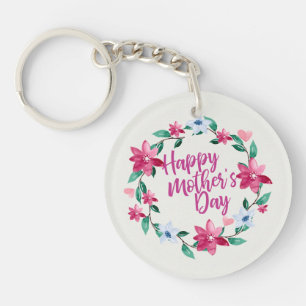 Porte-clefs Joyeux Joyeux Porte - clé de la Fête des Mères Flo