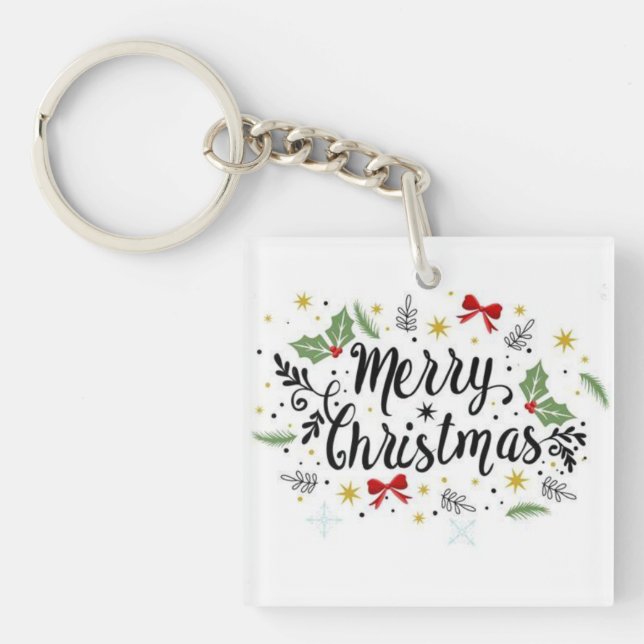 Porte-clefs Joyeux Noël (Devant)
