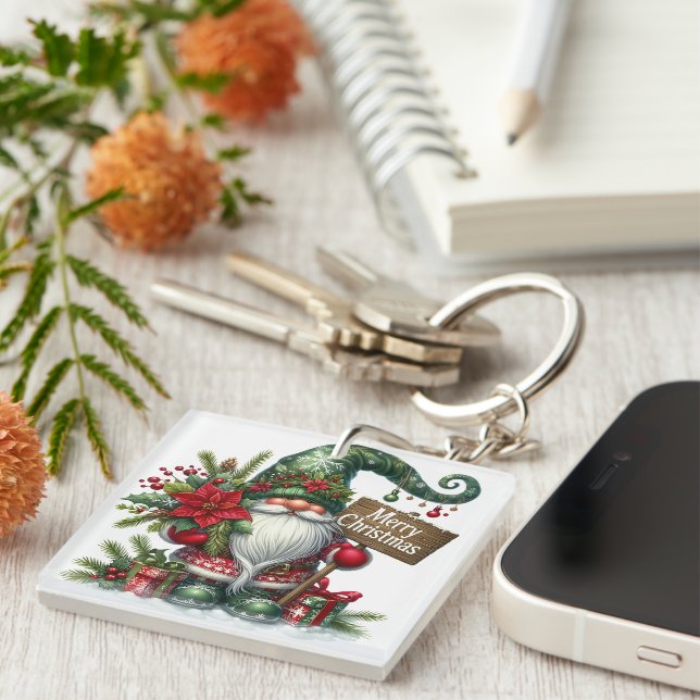 Porte-clefs Joyeux Noël (Devant Droit)