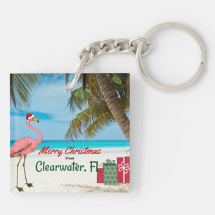Porte-clefs Joyeux Noël de Clearwater, FL