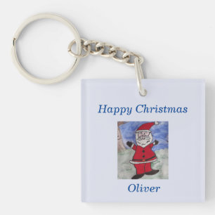 Porte-clefs Joyeux Noël Père Noël