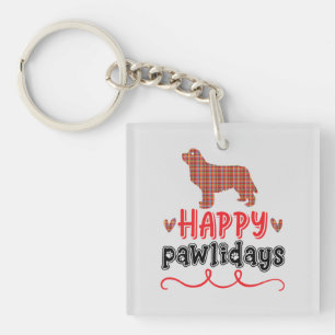 Porte-clefs Joyeux Pawlidays Jeu de mots amusant