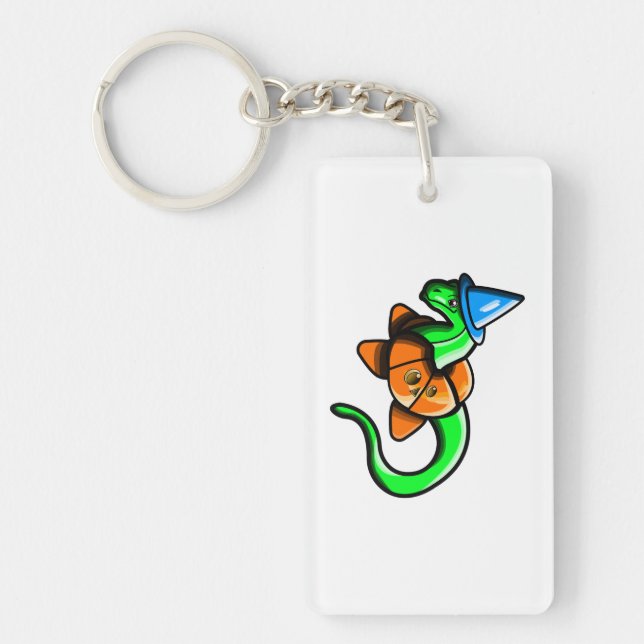 Porte-clefs Joyeux Samhain ! ! (Devant)