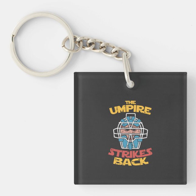 Porte-clefs Juge de baseball (Devant)