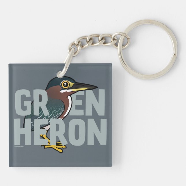 Porte-clefs Jumbo Green Heron (Dos)