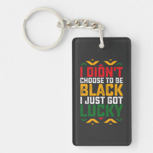 Porte-clefs Juneteenth Je n'ai pas choisi d'être noir