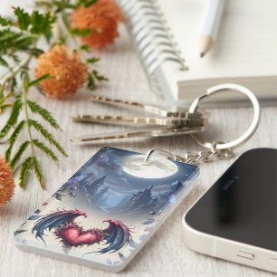 Porte-clefs Jusqu'à ce que la mort et le clair de lune nous un