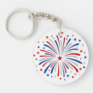 Porte-clefs Juste Ici Pour Le Feu D'Artifice Drôle Pour Deux