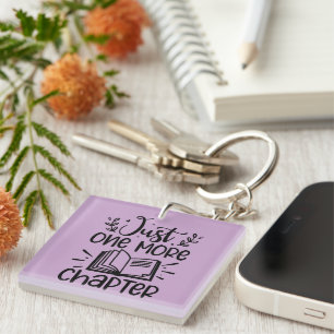 Porte-clefs Juste un autre livre de chapitre Lover
