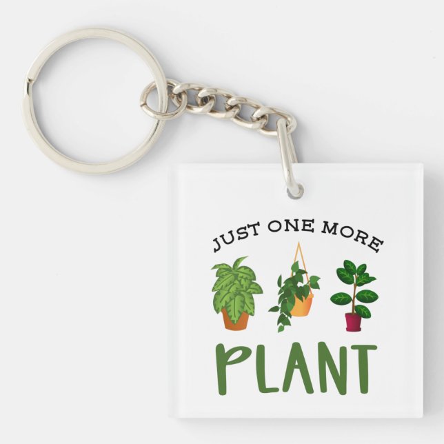 Porte-clefs Juste Une Pouponnière De Jardin Plante De Plus (Devant)