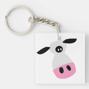 Porte-clefs Juste une vache