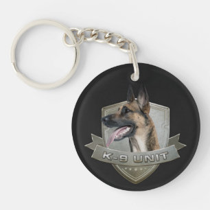 Porte-clefs K9 unité - Malinois - berger belge