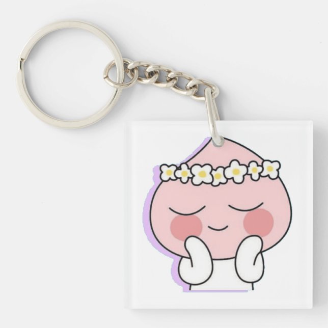 Porte-clefs Kakao Friends Apeach (Devant)