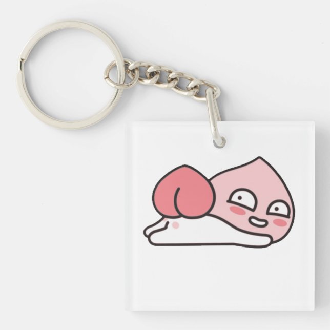 Porte-clefs Kakao Friends Apeach (Devant)