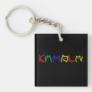 Porte-clefs Kamala Harris - Cat Lettering