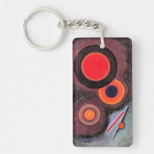 Porte-clefs Kandinsky - Composition avec Cercles (Devant)