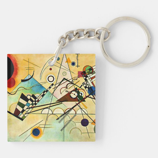 Porte-clefs Kandinsky - Composition VIII (Dos)